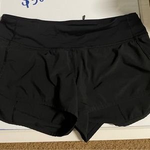 Lululemon speed short size 4